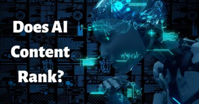 Does AI Content Rank