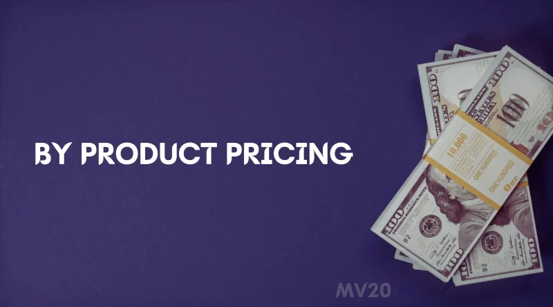 By product pricing in marketing